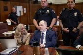 Harvey Weinstein appears in court for sexual misconduct retrial