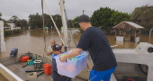 Port Macquarie locals deliver aid amid east coast flooding in Australia