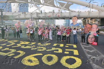 600 days on, protesters in Tel Aviv call for hostages release