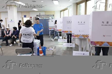 Early voting for presidential elections in South Korea