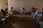 Students read the Koran at a madrasa in Multan