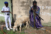 Muslims celebrate the first day of Eid al-Adha in Lagos