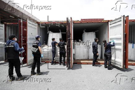Thai customs seize over 700 tons of illegal imports, hazardous waste