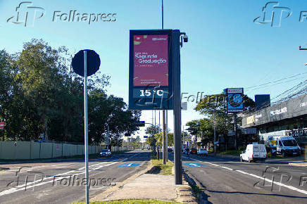 Frio diminui em Porto Alegre-RS