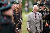 Britain's King visits Scotland for Holyrood Week