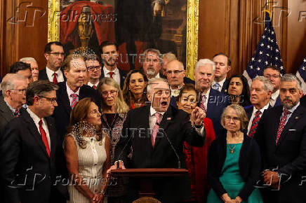 House of Representatives votes on U.S. President Donald Trump's sweeping spending and tax bill in Washington
