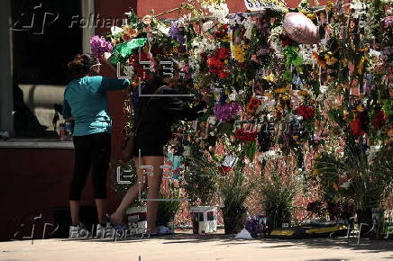 US President Trump visits Texas flood sites