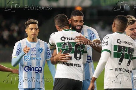 Partida do Campeonato Brasileiro entre Coritiba X Paysandu