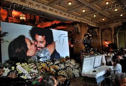 Velório da cantora Preta Gil no Theatro Municipal do Rio de Janeiro