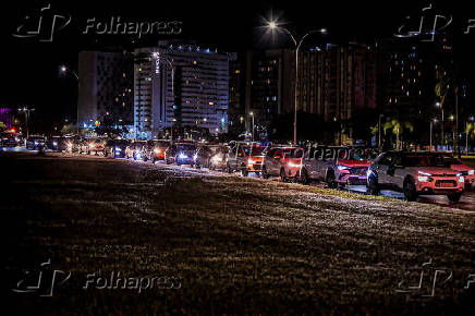 Carreata pró Bolsonaro em Brasília-DF