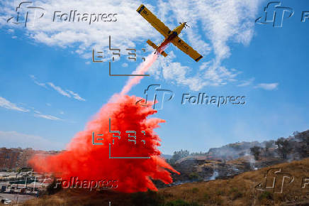 Incendio en Málaga