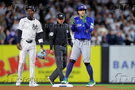 MLB: Playoffs-Toronto Blue Jays at New York Yankees