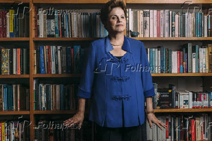 A ex-presidente Dilma Rousseff concede entrevista