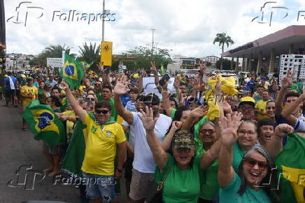 O ex- presidente jair messias bolsonaro, continua internado no hospital rio grande em natal.