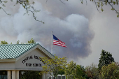 Wildfire in New Jersey