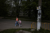 Former Soviet-era Uranium mining town of Zhovti Vody