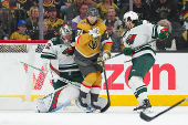 NHL: Stanley Cup Playoffs-Minnesota Wild at Vegas Golden Knights