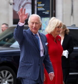 King Charles III, Queen Camilla unveil Coronation artwork at National Gallery in London