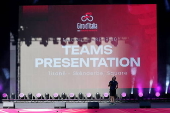 Giro d'Italia cycling tour - Teams Presentation