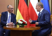 New German Chancelor Merz visits Warsaw