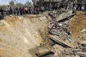 Al menos 9 muertos en ataque israelí a una casa en el norte de Gaza, con 50 desaparecidos