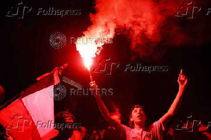 Champions League - Final - Paris St Germain fans gather in Paris