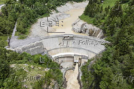 Aftermath of Birch Glacier collapse in Switzerland