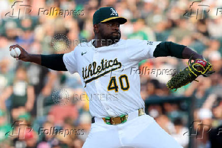 MLB: Baltimore Orioles at Athletics