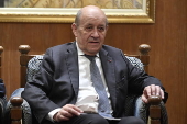 France's Special Envoy to Lebanon Le Drian visits Beirut