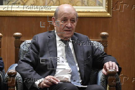 France's Special Envoy to Lebanon Le Drian visits Beirut