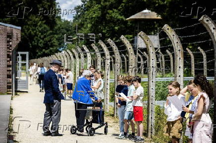 Commemoration of the children's transports from Camp Vught durin WWII