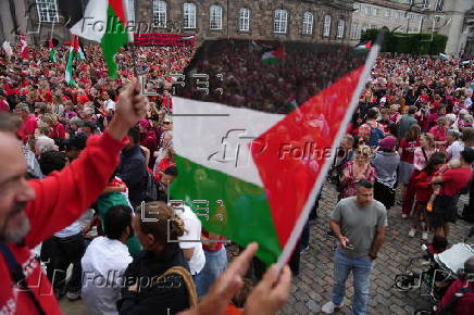 Pro-Palestinian demonstration in Copenhagen