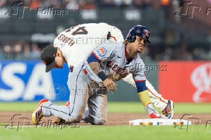 MLB: Cleveland Guardians at San Francisco Giants
