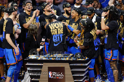 NBA: Finals-Indiana Pacers at Oklahoma City Thunder