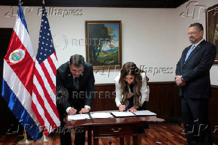 U.S.  Secretary of Homeland Security Noem visits Costa Rica