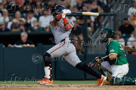 MLB: San Francisco Giants at Athletics