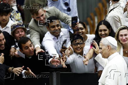Pope Leo XIV leads weekly General Audience at the Vatican