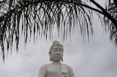 Estátua de buda em Ibiraçu (ES)