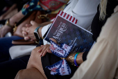 Naturalization ceremony for new U.S. citizens aboard USS New York in Fort Lauderdale