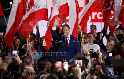 Poland's Presidential candidates hold final debate at Polish Television in Warsaw