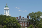 Harvard University Campus in Cambridge Massachusetts