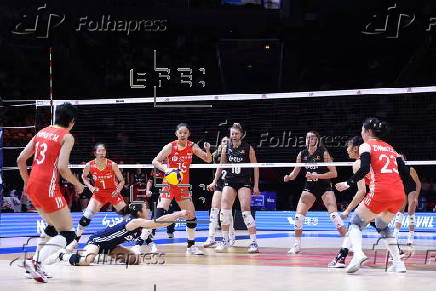 FIVB Volleyball Women's Nations League - China vs Belgium