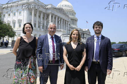 Iratxe García impulsa en EEUU la unión de los demócratas y firmeza frente a los aranceles
