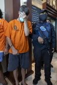 Press conference in Bali over alleged drug possession by Australian and Indian nationals
