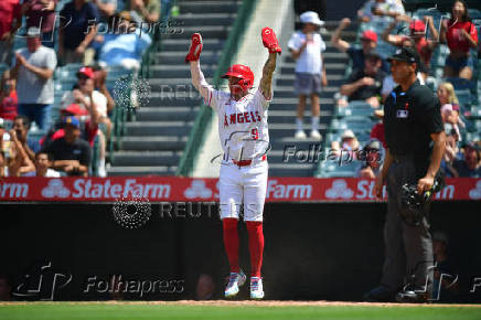 MLB: Athletics at Los Angeles Angels