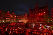 Procession of Ommegang in Brussels