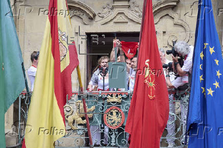 Todo listo para el comienzo de los Sanfermines