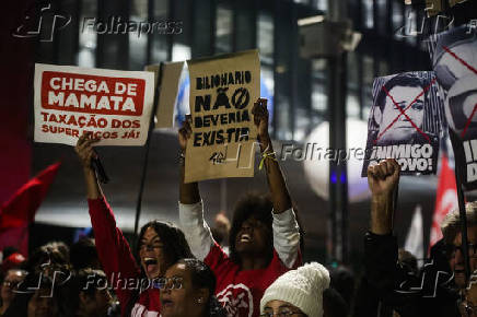Protesto pela Taxação dos Super-Ricos