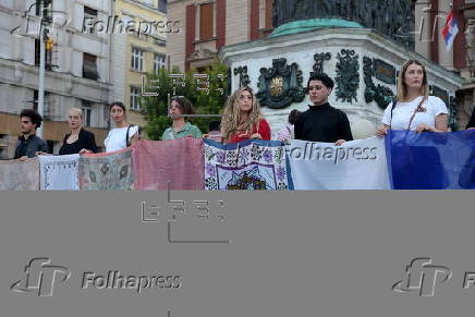 30th anniversary of the Srebrenica genocide in Belgrade