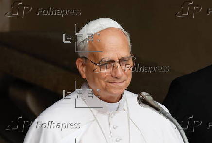 Pope Leo XIV leads Angelus prayer at Castel Gandolfo
